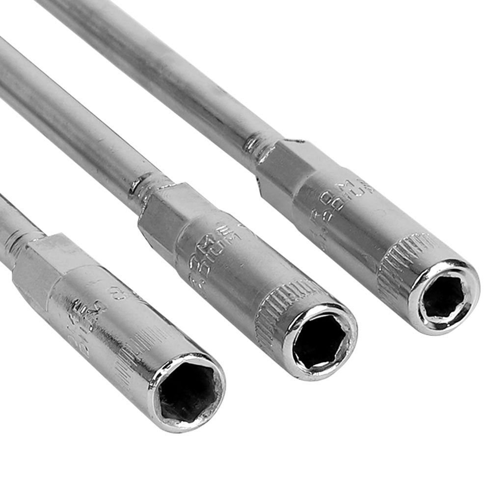 FASTPRO T Handle Hex Hexagon Socket Wrench with Long Reach for Machine