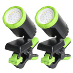 FASTPRO 2-Pack Rechargeable LED Work Lights, Lamp Whose Light Can be Turned in All Directions