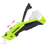 FASTPRO Retractable Safety Cutters,Metal Heavy Duty Box Cutter