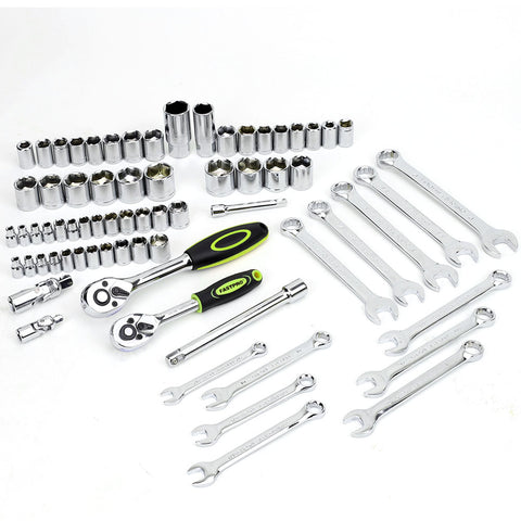 FASTPRO Socket Sets with 72 Tooth Reversible Ratchet