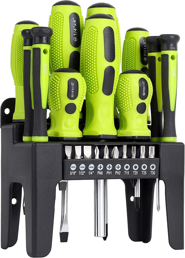 FASTPRO 215-Piece Home Repairing Tool Set with 12-Inch Wide Mouth Open  Storage Bag, Household Hand Tool Kit, Green