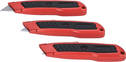 FASTPRO 3-Pack Retractable Utility Knife Set