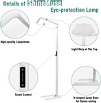 FASTPRO LED Floor Lamps with Remote & Touch Control Reading Floor Lamps