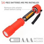 FASTPRO 18-Pack, 9-LED Mini Flashlight Set