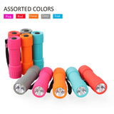 FASTPRO 10-Pack, Super Bright 100-Lumen (1W) LED Mini Flashlight Set