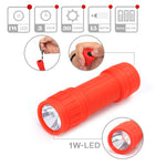 FASTPRO 10-Pack, Super Bright 100-Lumen (1W) LED Mini Flashlight Set